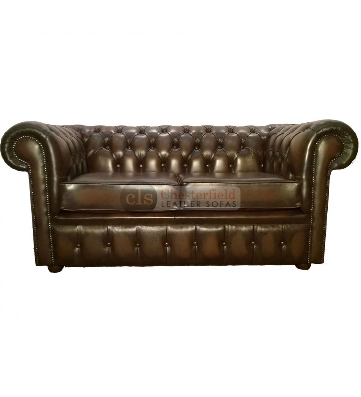 Chesterfield Genuine Leather Antique