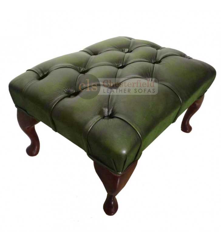 Genuine Leather Footstool